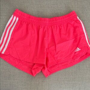 Adidas Women's Pink Athletic Shorts Size M